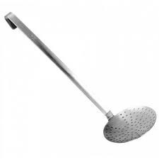 Schaumlöffel Edelstahl D12xL45 cm